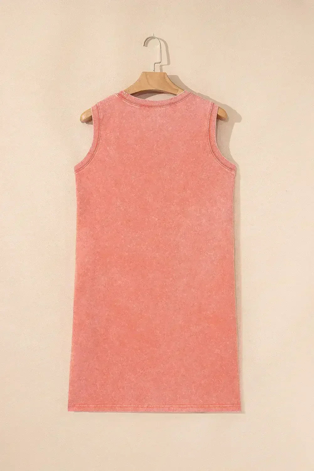 Mini-robe débardeur Beau Blue Mineral Wash à poches