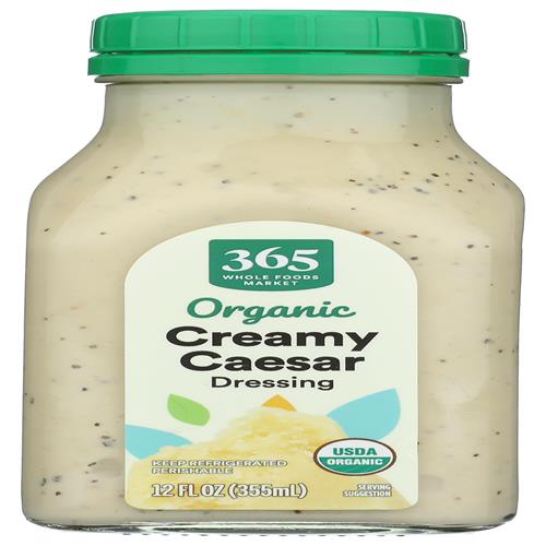 Vinaigrette César Biologique Whole Foods Market, 355 ml