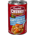 Soupe épaisse Campbell’s, soupe consistante aux haricots et au jambon, boîte de 539 g
