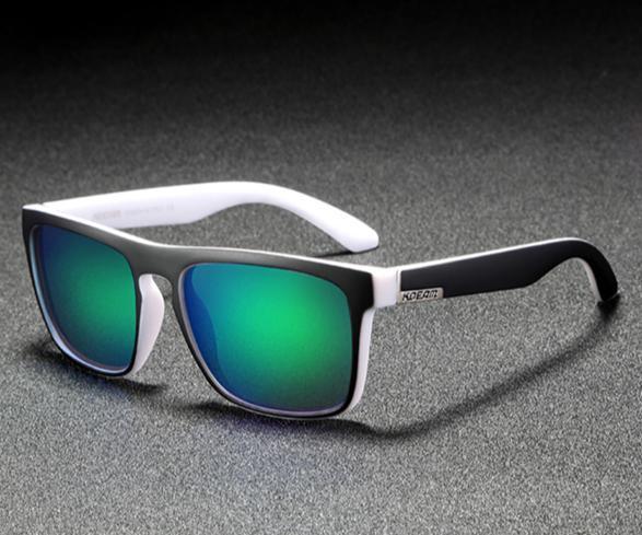 Nouvelles lunettes de soleil populaires polarisées miroir, tendance pour homme et femme, avec monture ultralégère, lunettes de soleil de sport carrées avec protection UV400