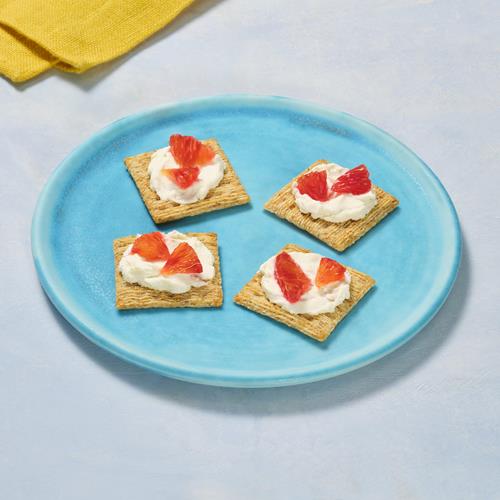 Biscuits Triscuit Blé Entier, Légèrement Salés, Craquelins Végétaliens, Collation Végétalienne, Collation du Midi, 241 g