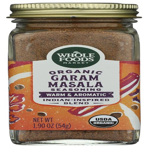 Whole Foods Market, Mélange d'épices bio Garam Masala, 1,9 once
