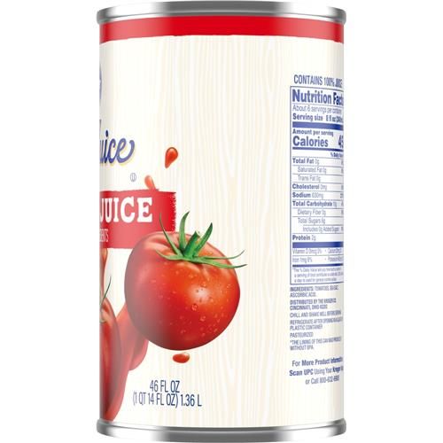 Jus de tomate Kroger 46 fl oz