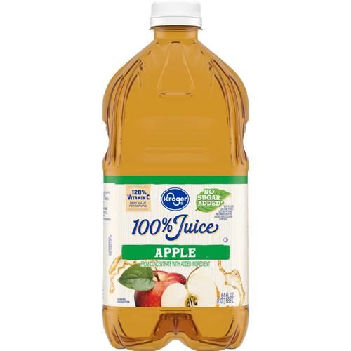 Jus de pomme 100 % Kroger 1,89 L