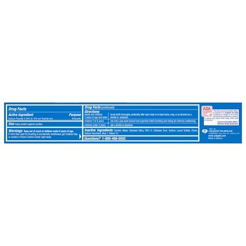 Dentifrice Colgate Kids Protection Anti-Carie, Saveur Tutti Frutti, 76 g