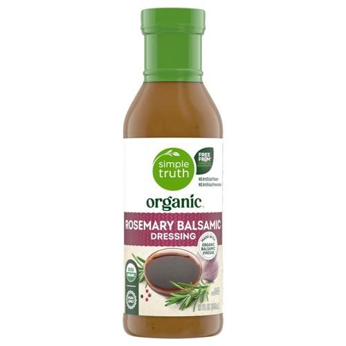 Vinaigrette balsamique au romarin biologique Simple Truth 355 ml