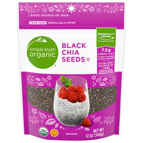 Graines de chia noires biologiques Simple Truth 340 g