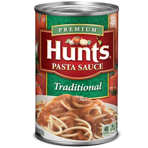 Hunts Traditional Pasta Sauce, 24 Oz