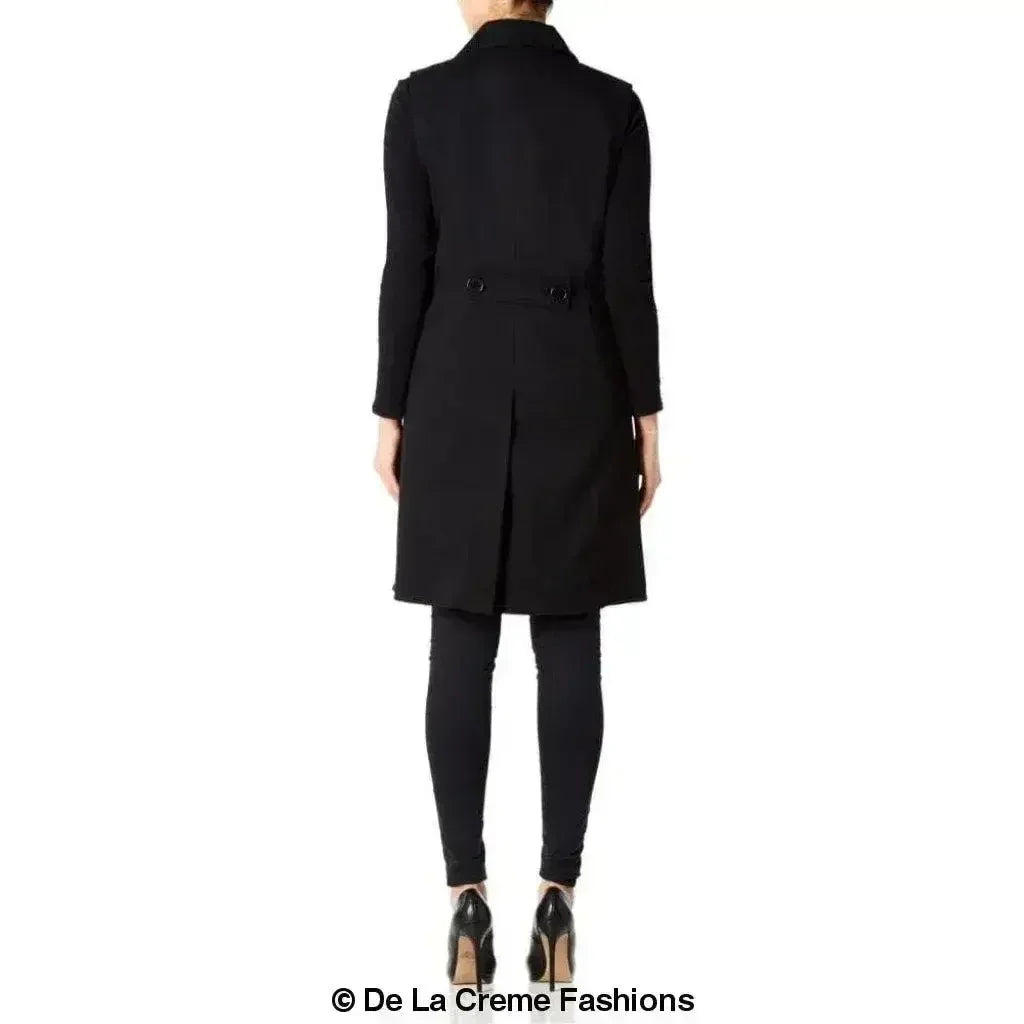 De La Creme - Veste sans manches mi-longue pour femme - Collection Printemps/Été