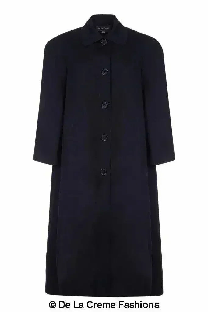 Manteau en Laine et Cachemire Grande Taille - Courbes Sublimées | Femstylo