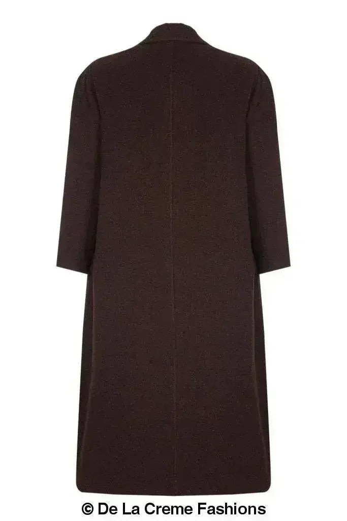 Manteau en Laine et Cachemire Grande Taille - Courbes Sublimées | Femstylo