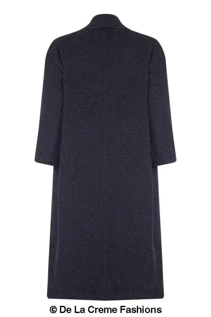 Manteau en Laine et Cachemire Grande Taille - Courbes Sublimées | Femstylo