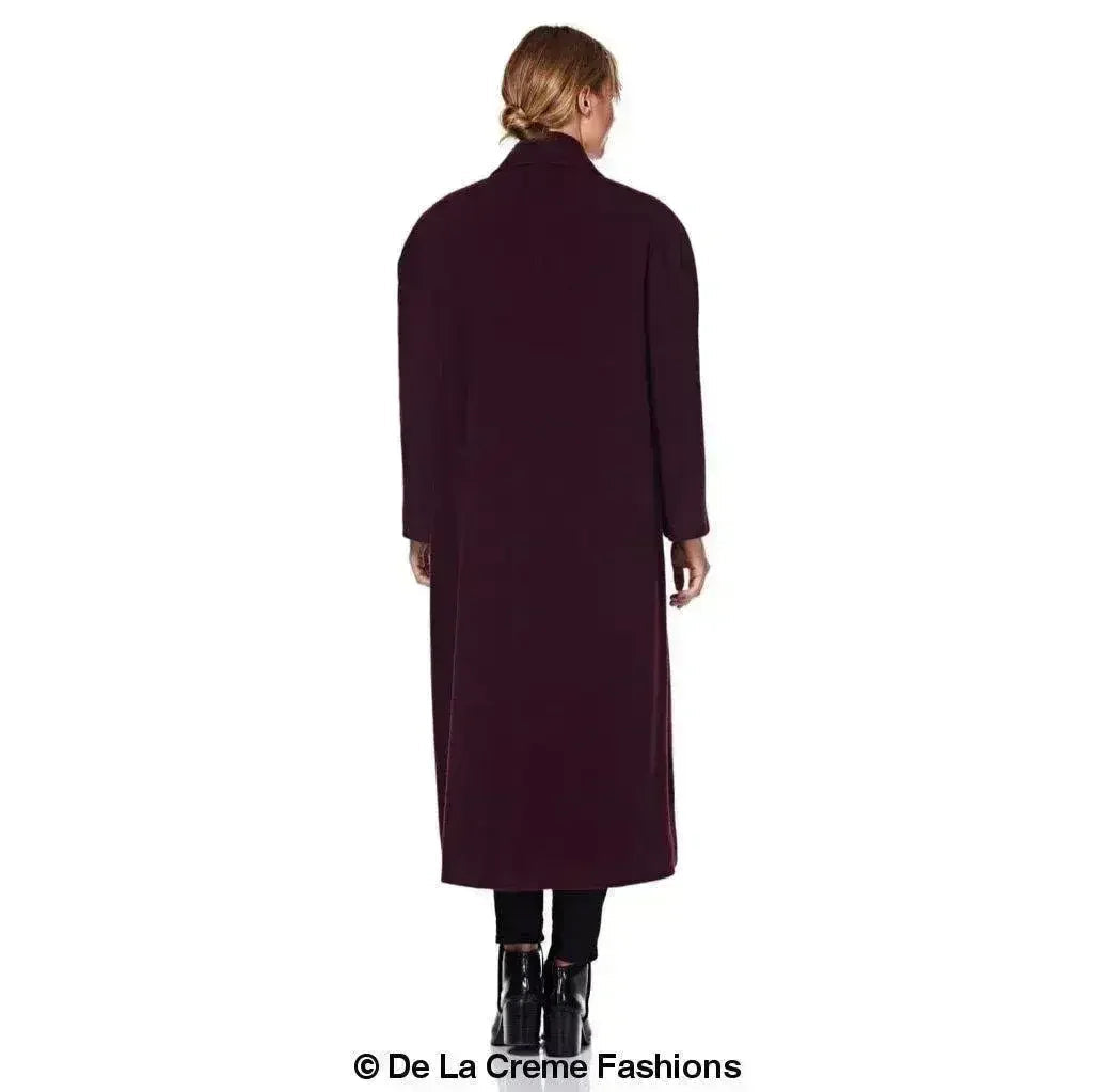 Manteau en Laine et Cachemire Grande Taille - Courbes Sublimées | Femstylo