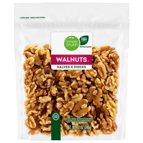 Simple Truth Moitiés et Morceaux de Noix 340 g