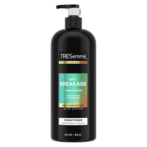 Après-shampooing fortifiant et nourrissant anti-casse Tresemmé pour cheveux abîmés, formulé avec la technologie Pro Style, 828 ml
