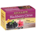 Bigelow Tea Infusions aux plantes Mûre Agrumes et Zinc, 18 sachets (Lot de 1), 18 sachets de thé au total