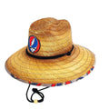 Peter Grimm Grateful Dead SYF (Steal Your Face) - Chapeau de maître-nageur en paille de seigle