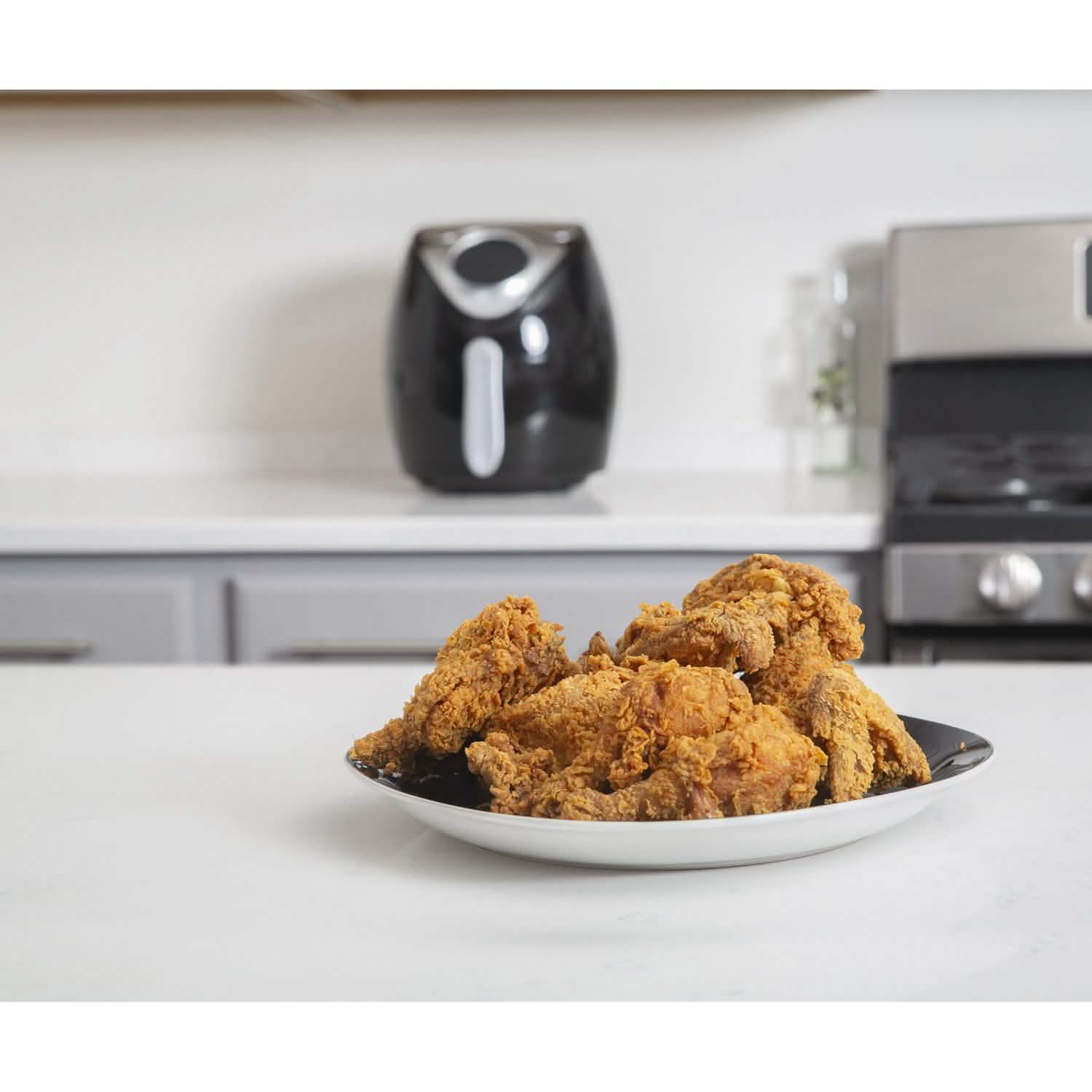 Friteuse à air numérique électrique sans huile Deco Chef 3,7 pintes pour une friture saine