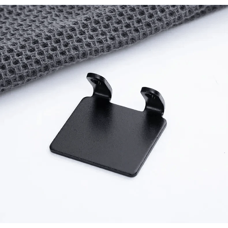 Crochet décoratif 2 pièces, sans perçage, support de rasoir, crochet de rangement mural, étagère murale pour rasoir d'homme, accessoires de salle de bain