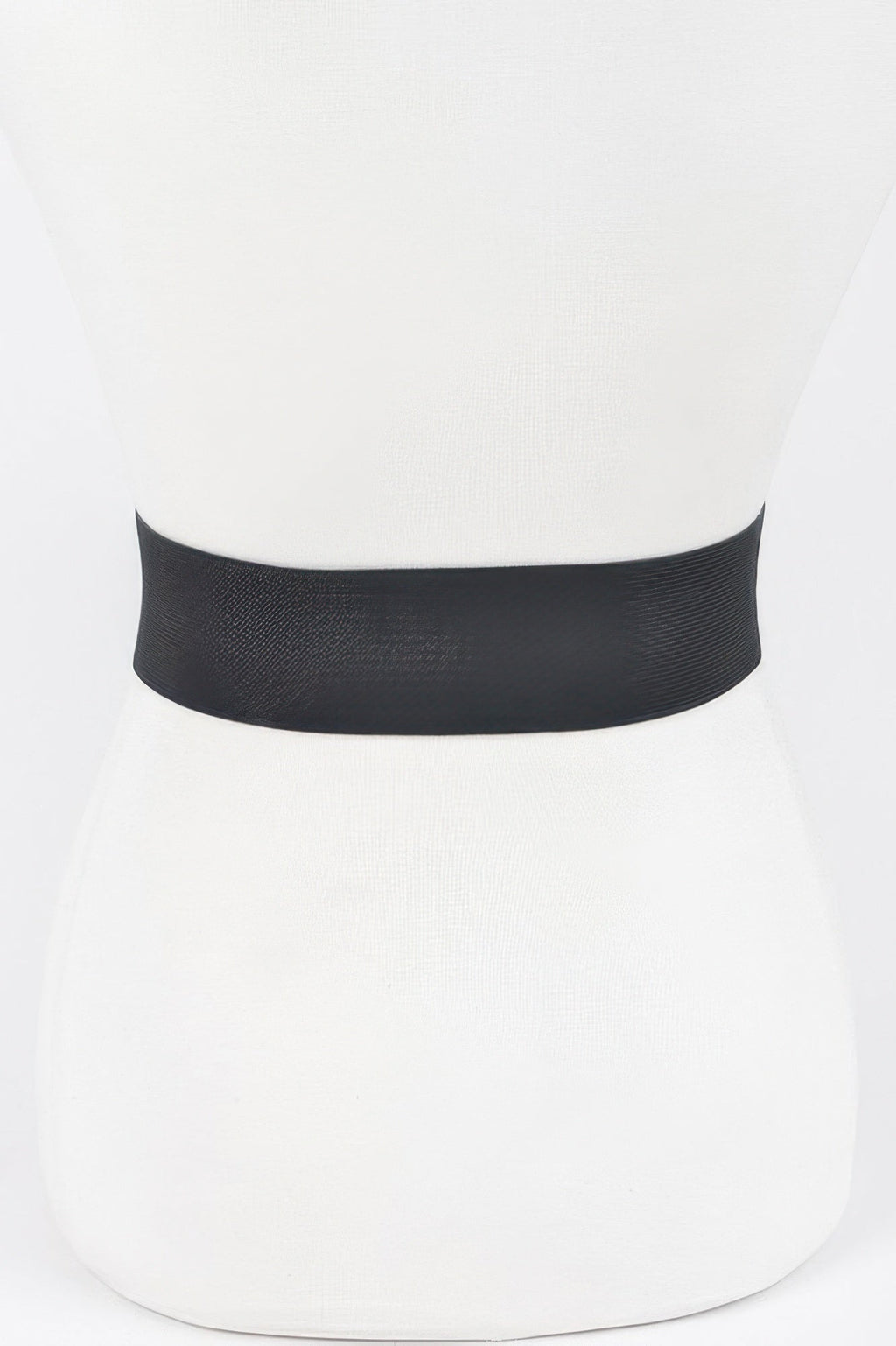 Ceinture élastique grande taille motif fleur délicate