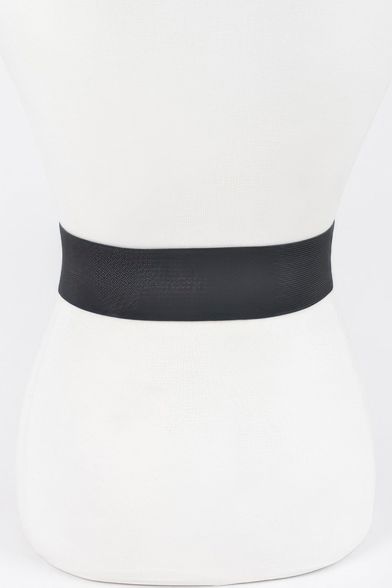 Ceinture élastique grande taille motif fleur délicate