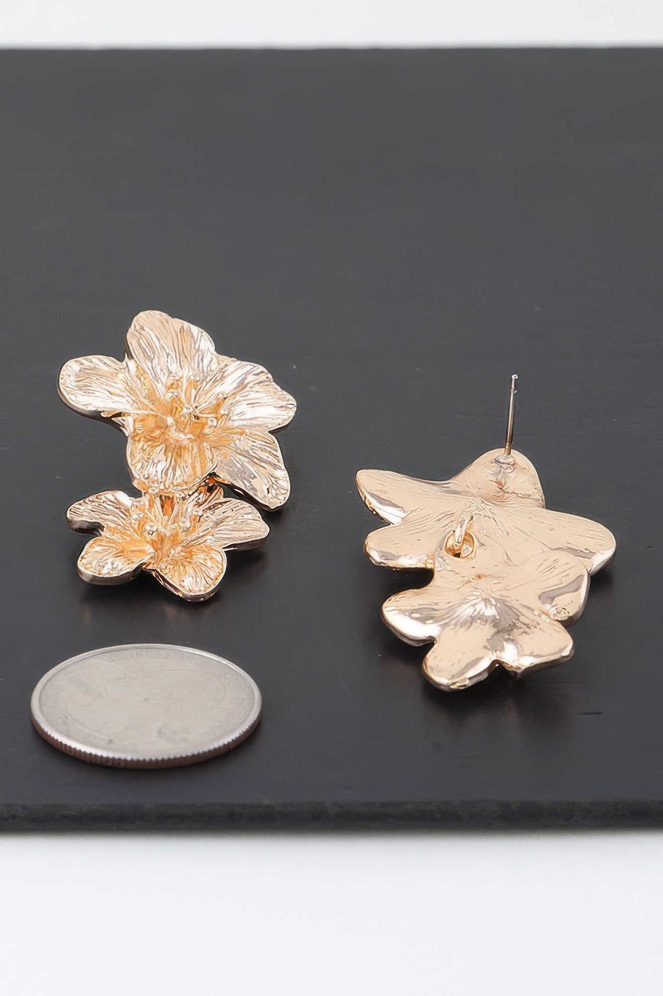 Boucles d'oreilles Fleur Délicate Éclose
