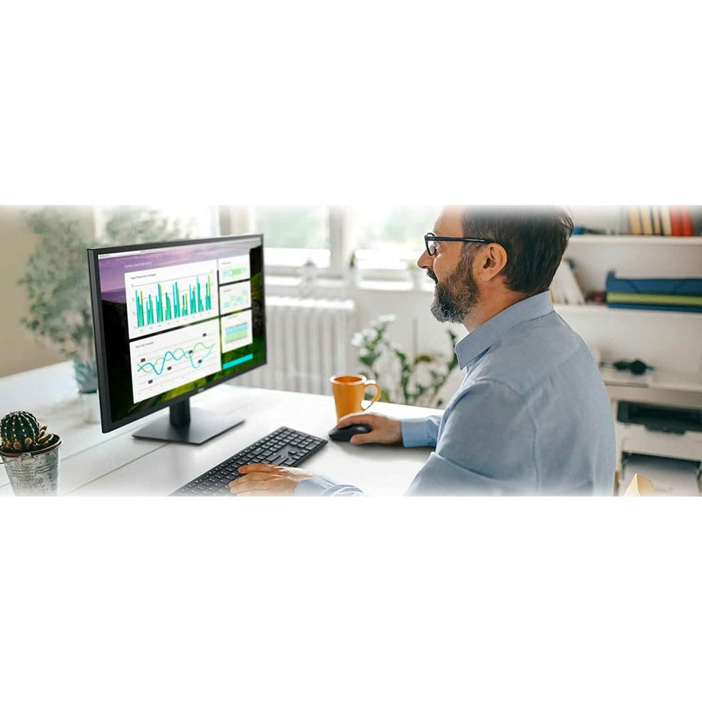 Écran LED LCD Dell E2722H 27" - Noir (Remis à neuf)