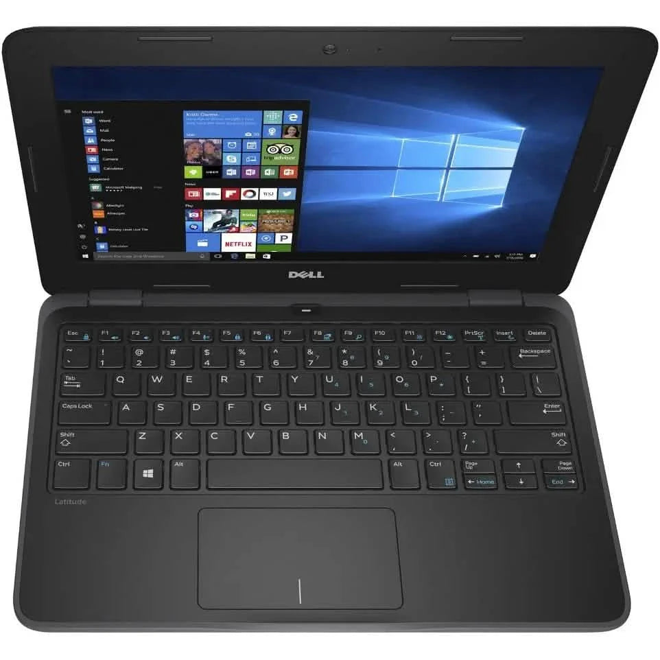 Ordinateur portable Dell Latitude 3180 Education 11,6" HD Windows 10 Professionnel (Reconditionné)