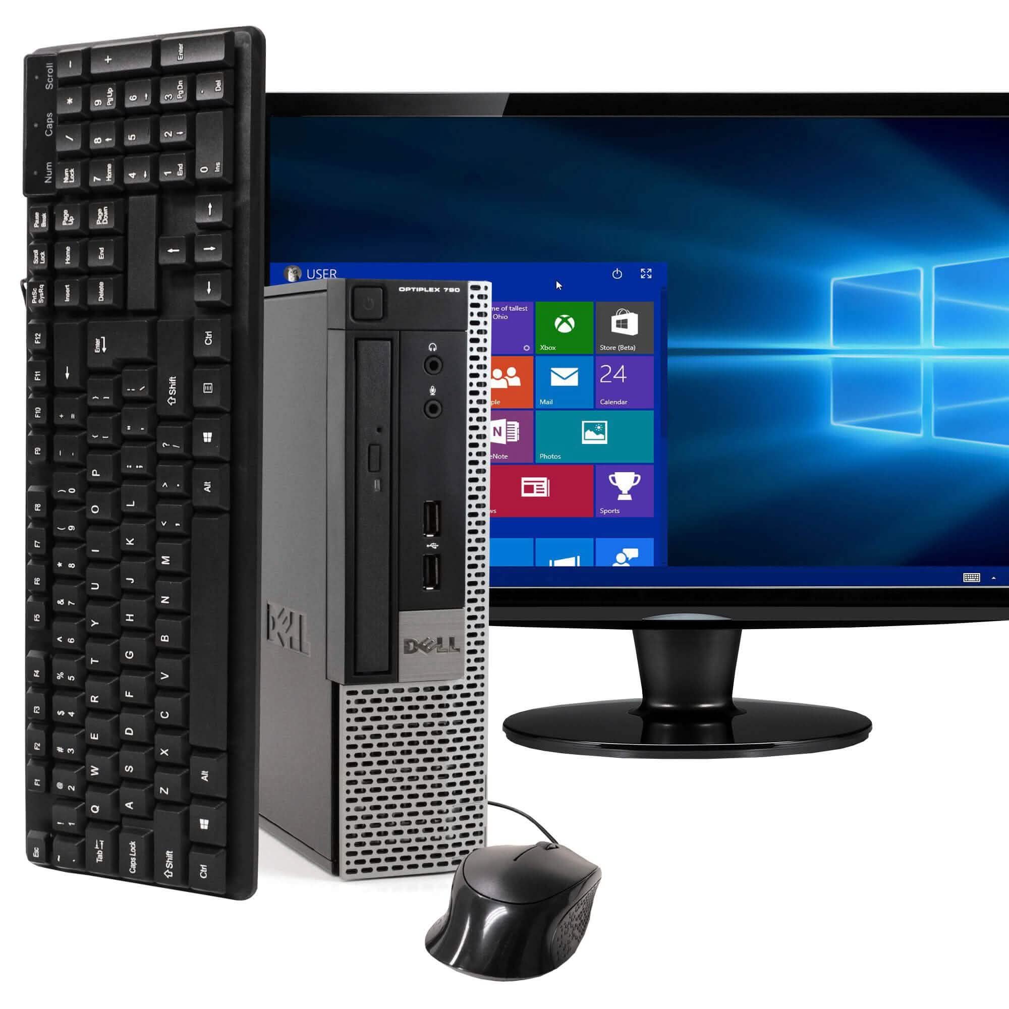 Ordinateur de bureau Dell OptiPlex 790 Ultra Small Form Factor PC (Reconditionné)