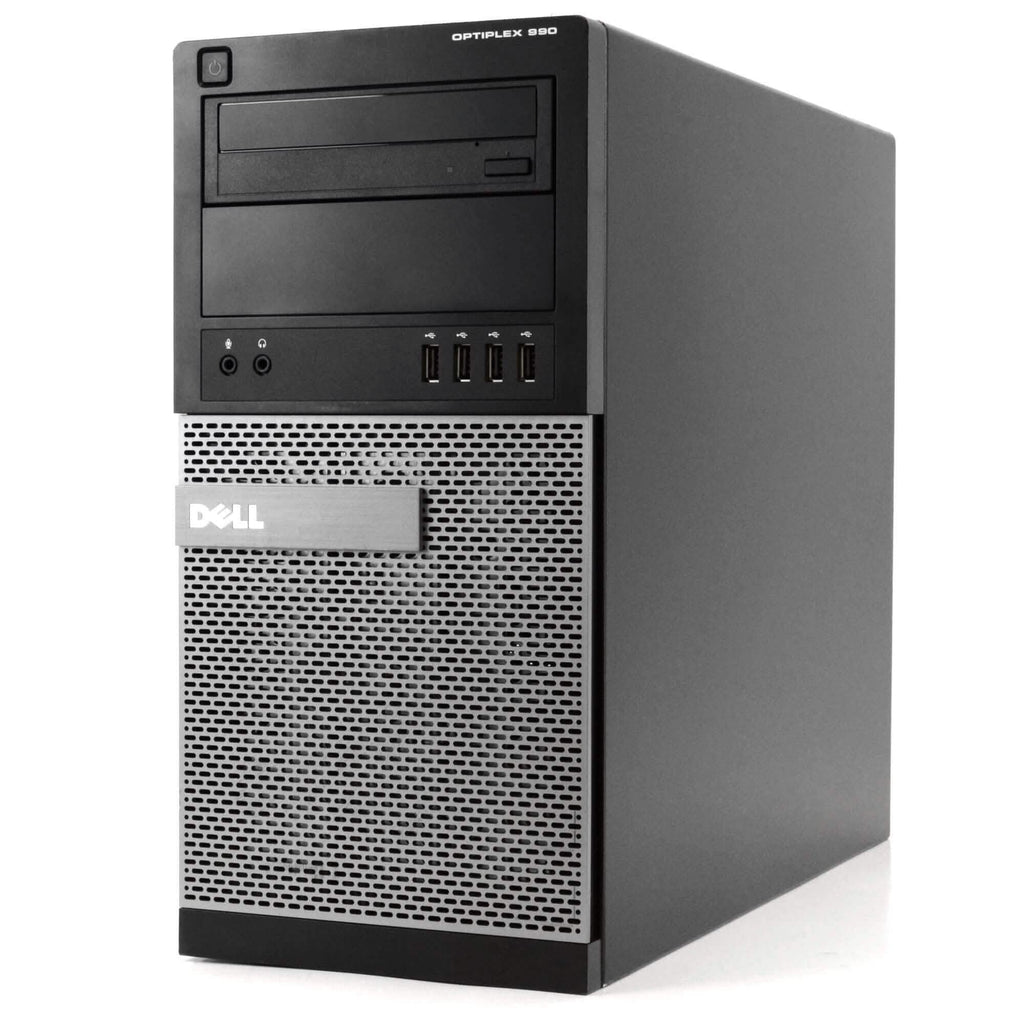 Ordinateur de bureau Dell OptiPlex 990 sous Windows 10 Famille 64 bits avec moniteur large 22" (Reconditionné)