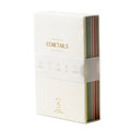DesignWorks Ink - Carnets de recettes "Cocktails" (5 unités)