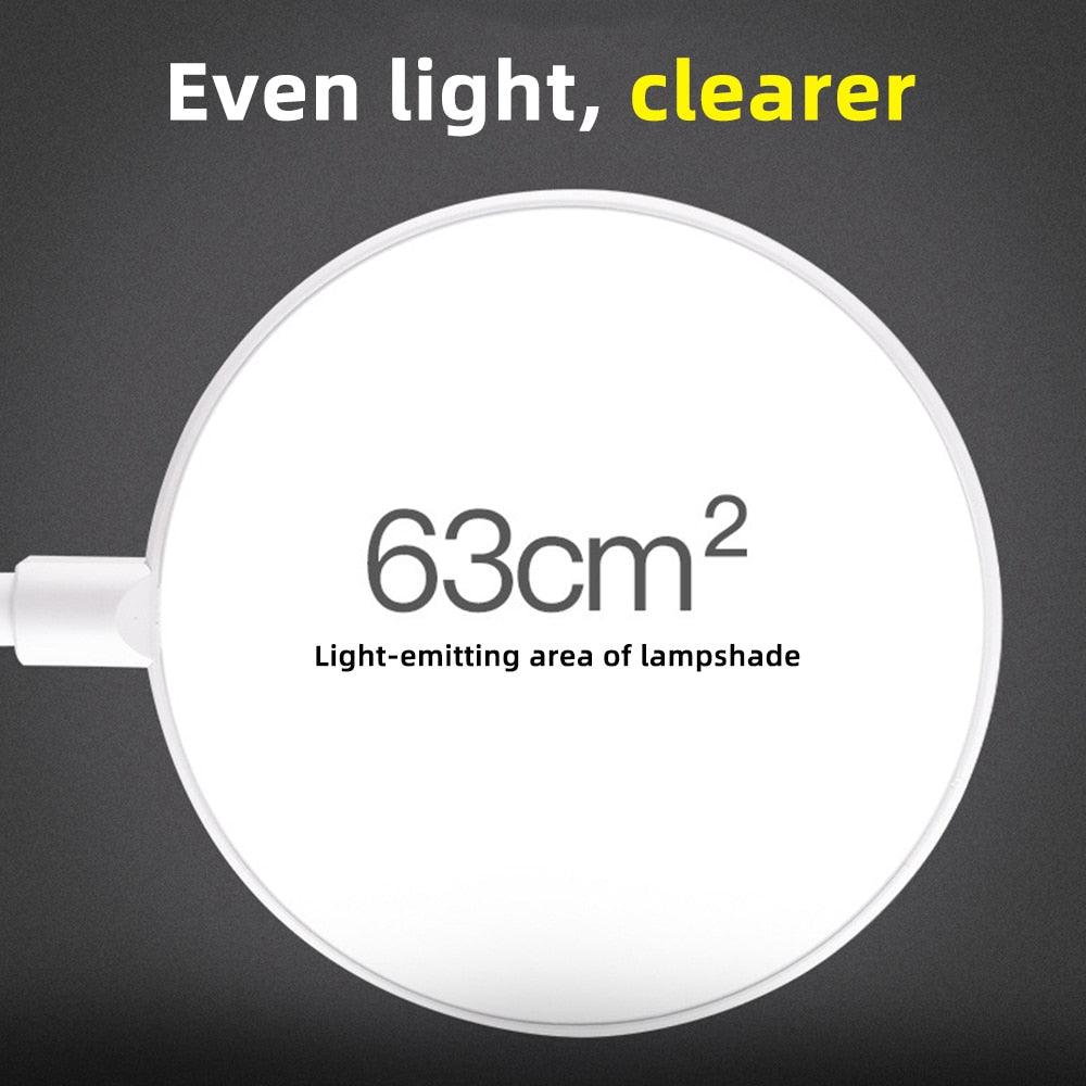 Lampe de bureau USB flexible LED Lampe de table de lecture avec pince pour lit, lampe de bureau tactile pour chambre à coucher, lampe de chevet décorative, lampes d'étude mignonnes pour la décoration de la chambre