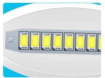 Lampe de bureau USB à LED, lampe de table 14 LED avec clip, lampe de lecture de chevet, lampe de bureau LED tactile 3 modes, lampe de table décorative bleue, jolies lampes d'étude pour la décoration de chambre.