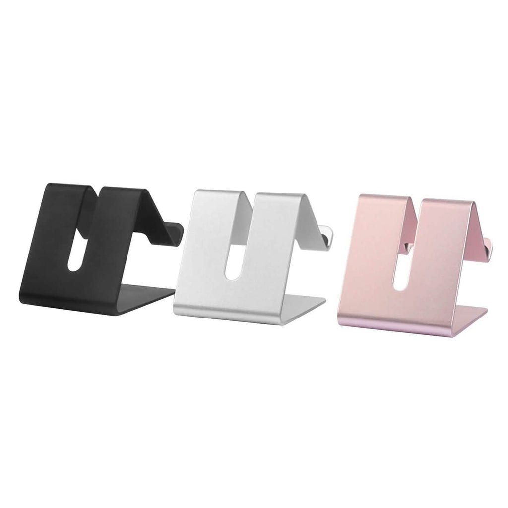 Support de smartphone de bureau en alliage d'aluminium