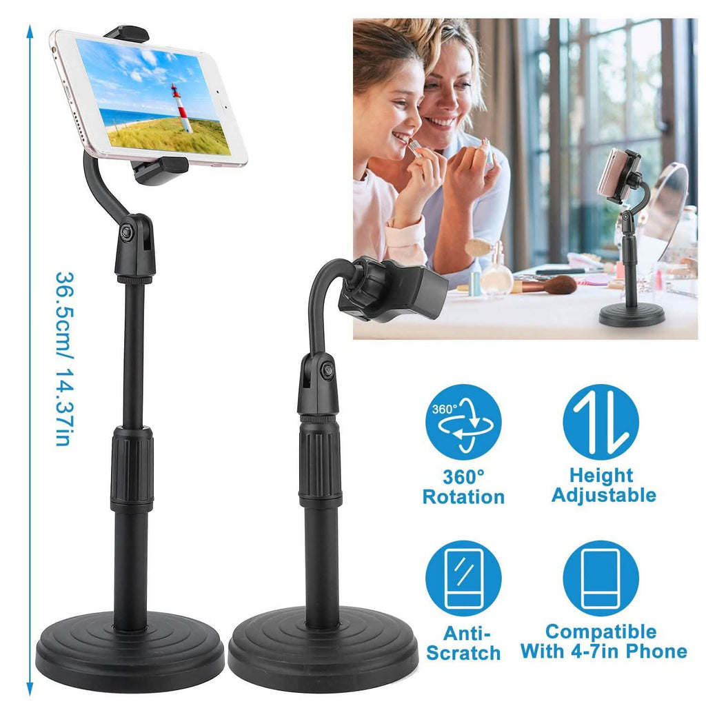 Support de téléphone de bureau avec hauteur et angle réglables
