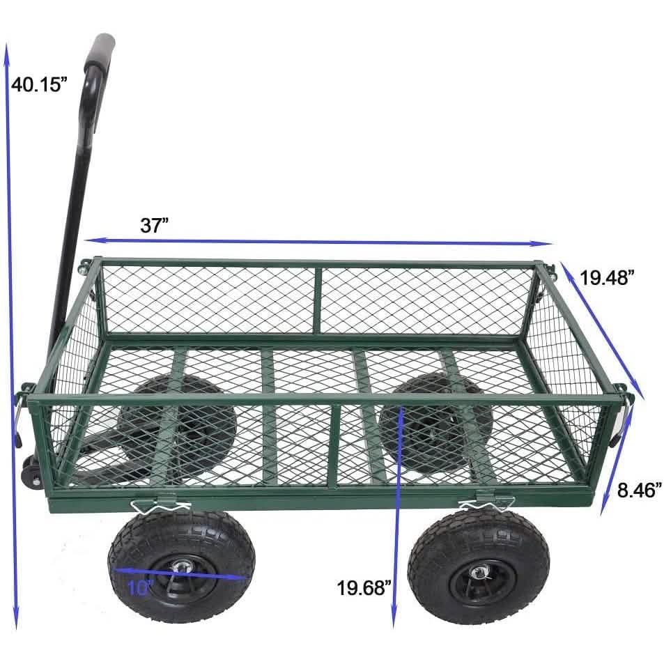 Camion utilitaire de jardin détachable
