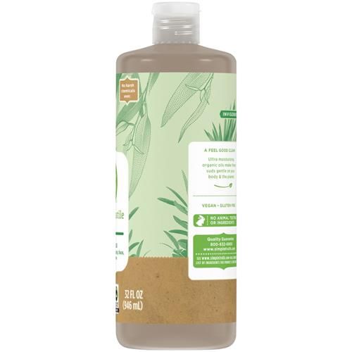 Savon de Castille Pur Simple Truth Pour Corps Visage Cheveux Animaux & Maison Parfum Arbre à Thé Eucalyptus 946 ml