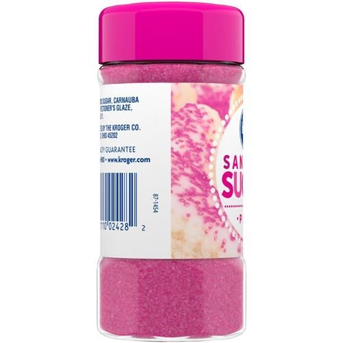 Sucre coloré rose Kroger 4 oz