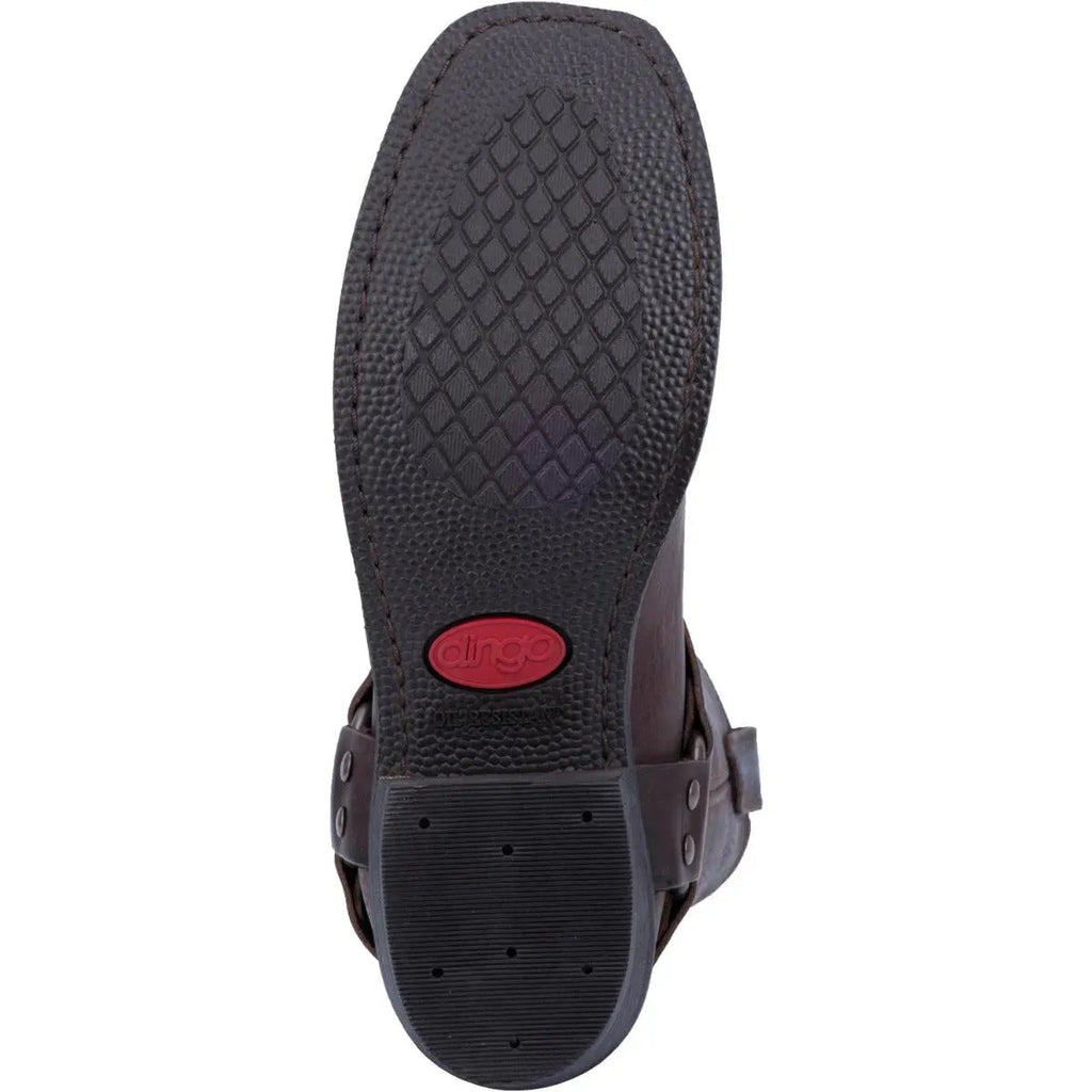 Dingo Dean - Bottes de cowboy motardes pour hommes