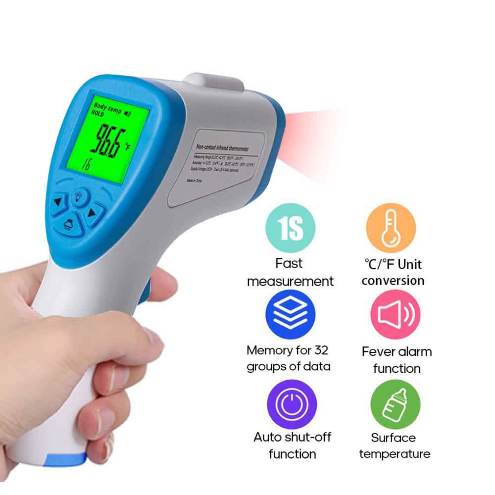 Thermomètre frontal infrarouge numérique BZ-R6
