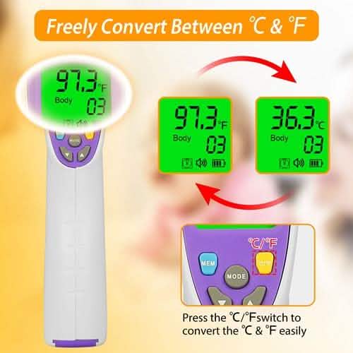 Thermomètre Infrarouge Numérique Sans Contact