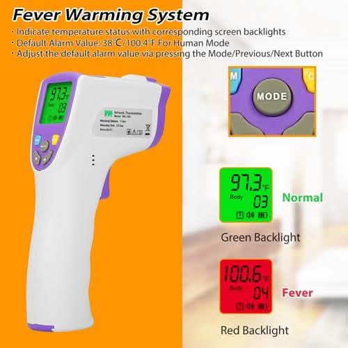 Thermomètre Infrarouge Numérique Sans Contact