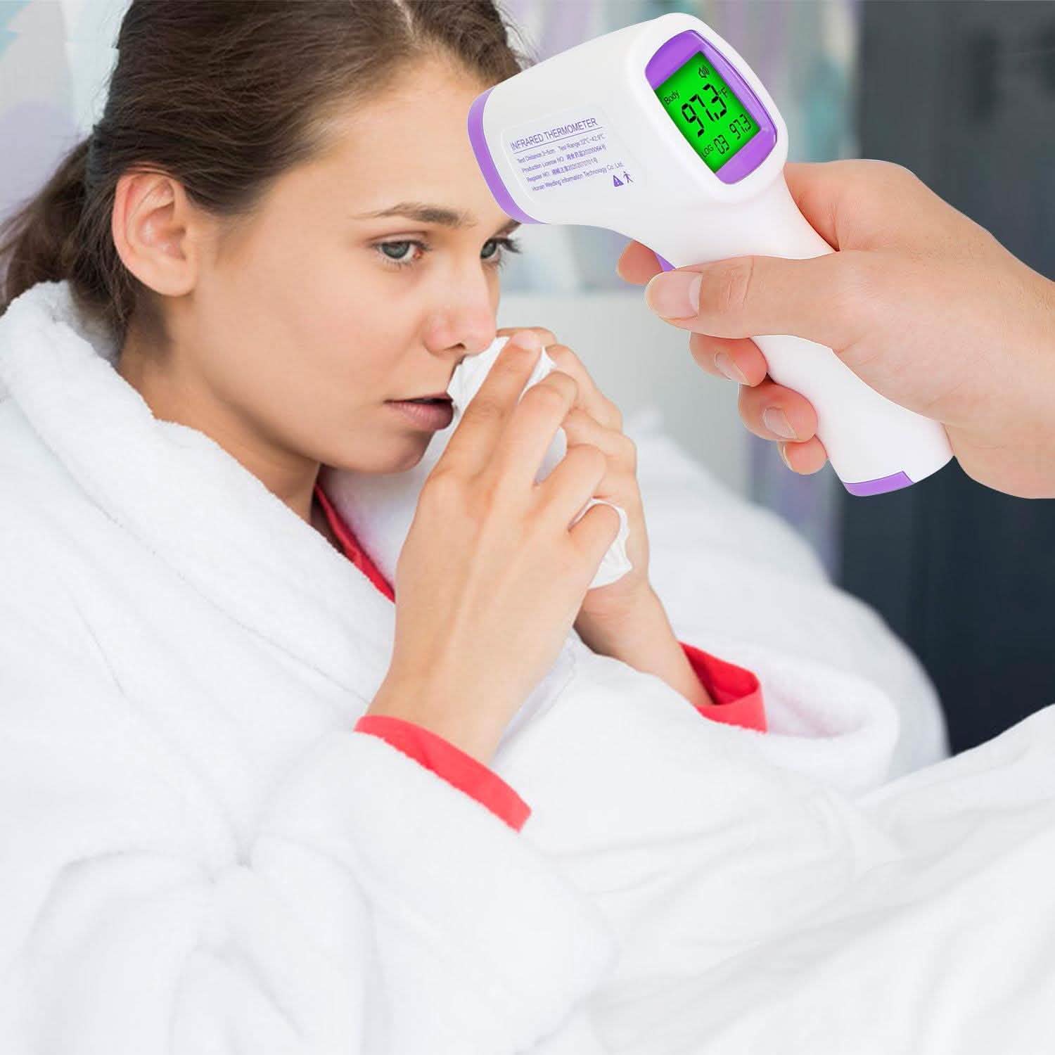 Thermomètre Infrarouge Numérique Sans Contact