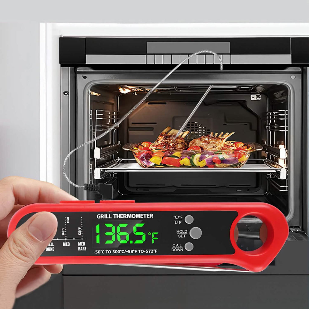 Thermomètre numérique pour cuisson de viande au barbecue