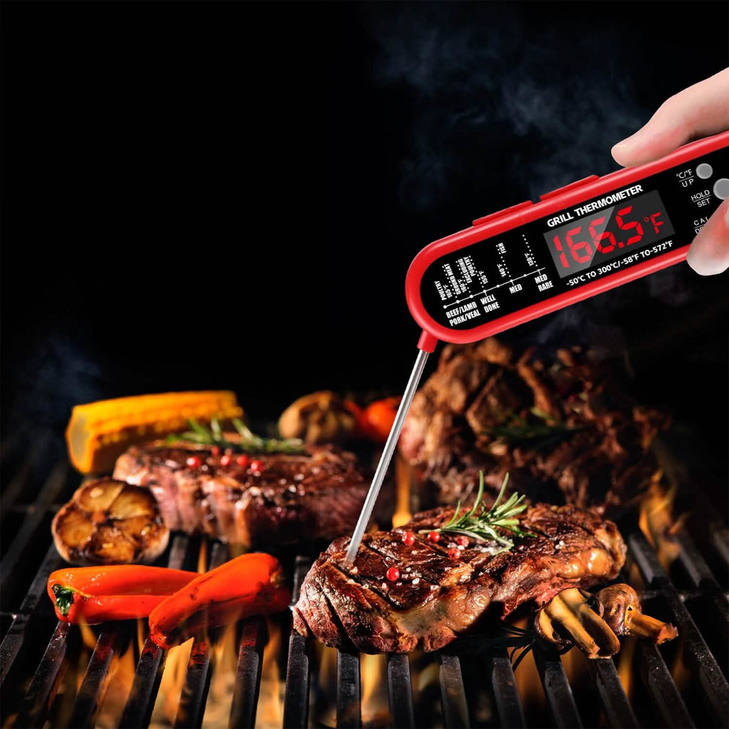 Thermomètre numérique pour cuisson de viande au barbecue