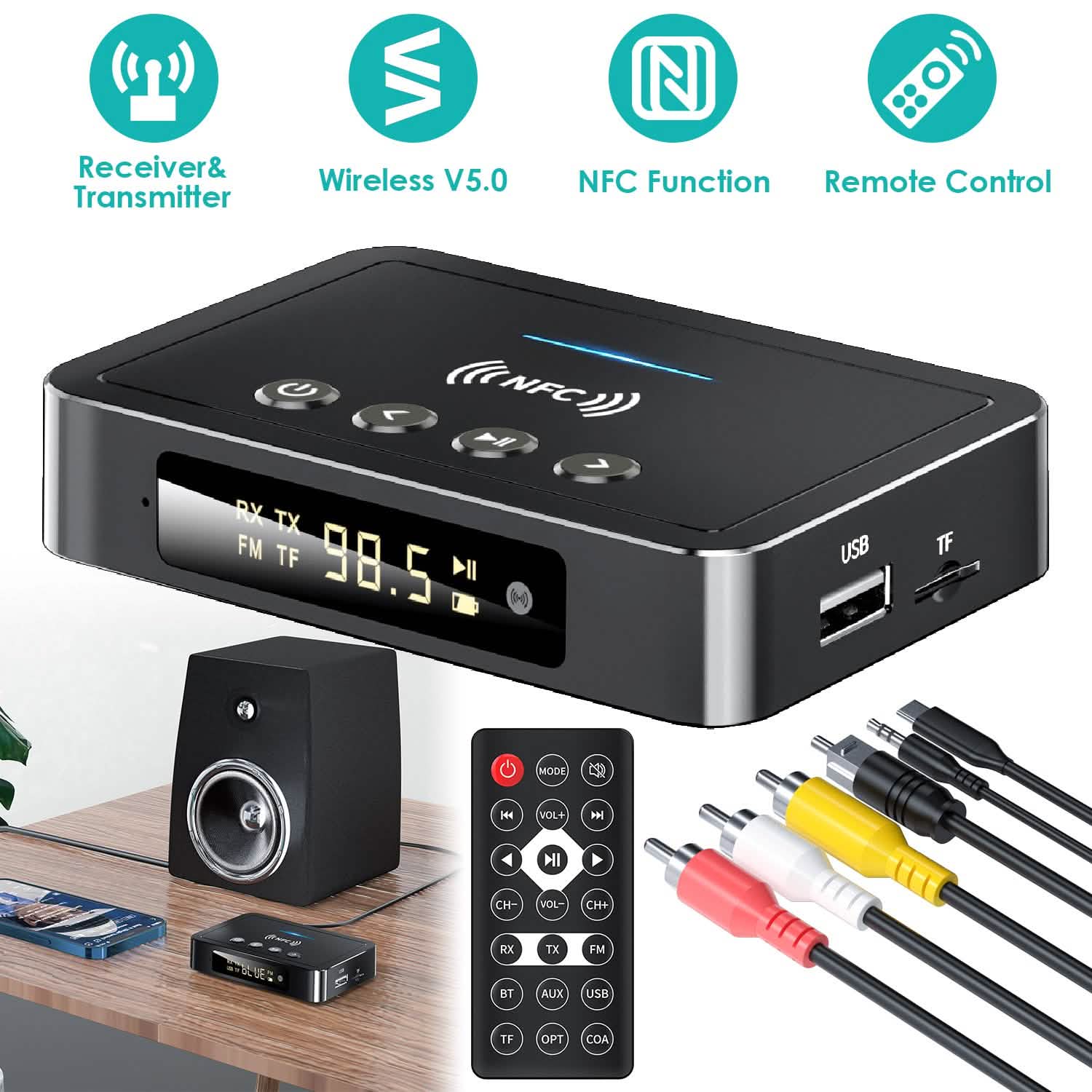 Adaptateur audio sans fil numérique