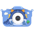 Appareil photo numérique HD de dessin animé 1080P 48MP pour enfants, motif dinosaure