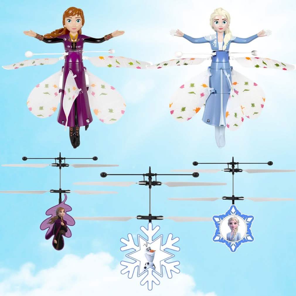 Hélicoptère IR Détecteur de Mouvements La Reine des Neiges sous Licence Disney