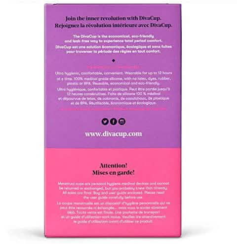 DivaCup - Coupe menstruelle réutilisable sans BPA
