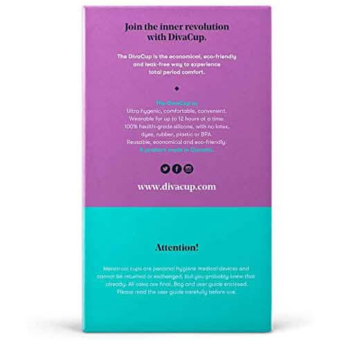 DivaCup - Coupe menstruelle réutilisable sans BPA